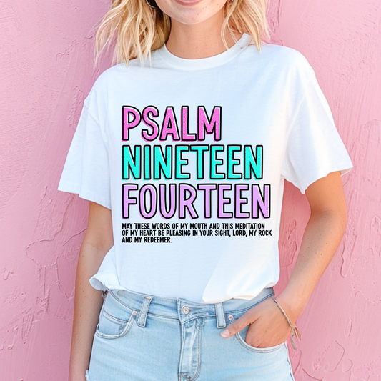 Psalm 19:14 T-Shirt/Crewneck