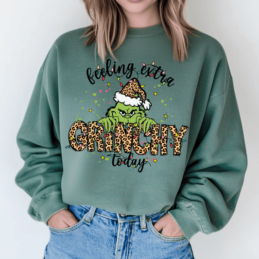 Feeling Extra Grinchy T-Shirt/Crewneck (6Mo-Adult 4XL)