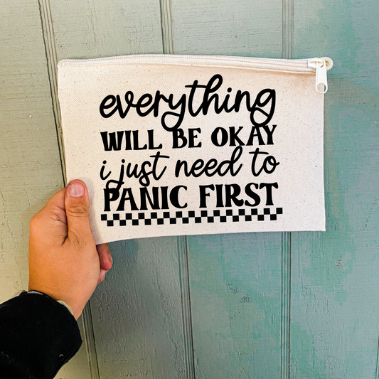 Everything Will Be Okay Canvas Bag