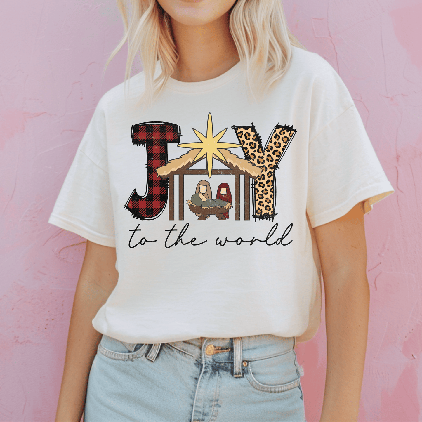 Joy to the World T-Shirt/Crewneck (6Mo-Adult 4XL)