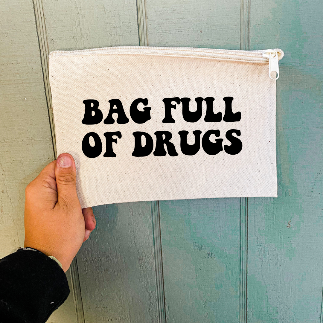 Bag Full Of Drugs Canvas Bag