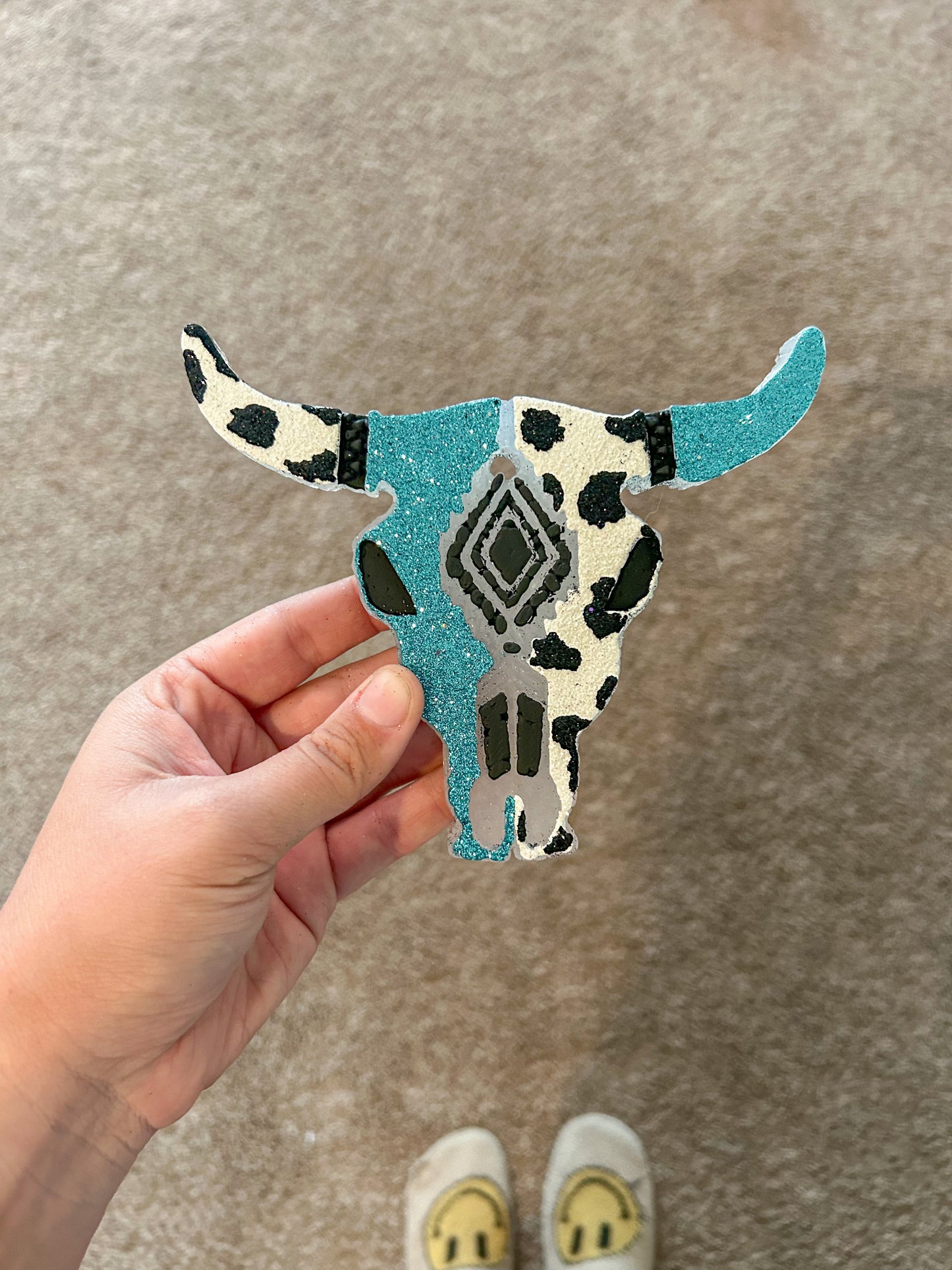 Turquoise Aztec Bull Freshie