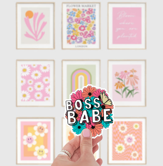 Boss Babe Sticker